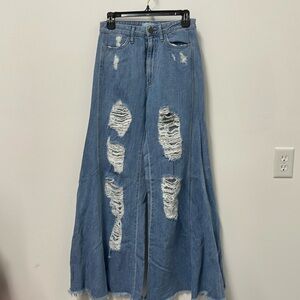 Show me your moo moo pipe leg jeans size 27